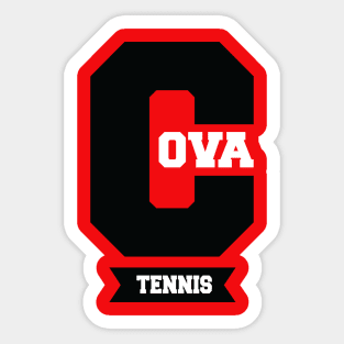 CoVA Tennis Coastal Virginia Design Sticker